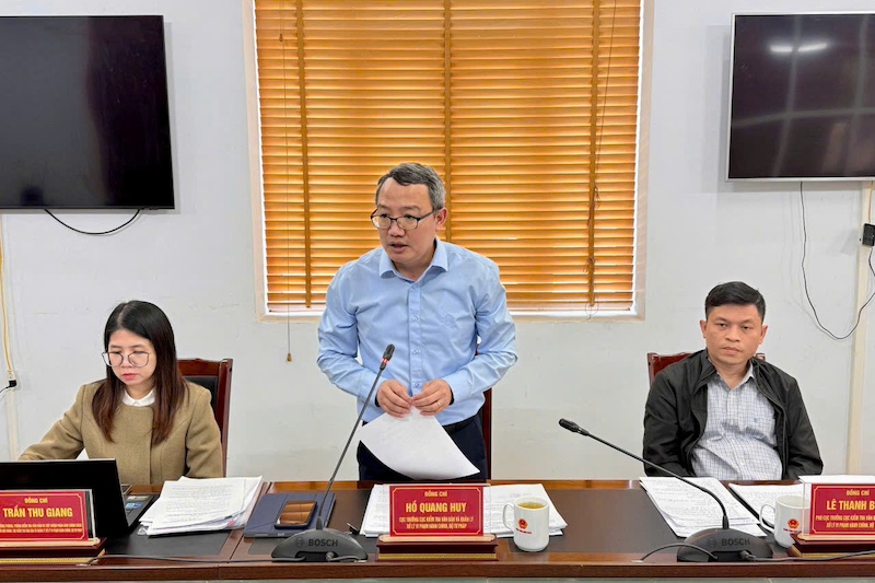 Kiểm tra liên ngành về công tác kiểm tra, rà soát, hệ thống hóa văn bản QPPL tại tỉnh Điện Biên